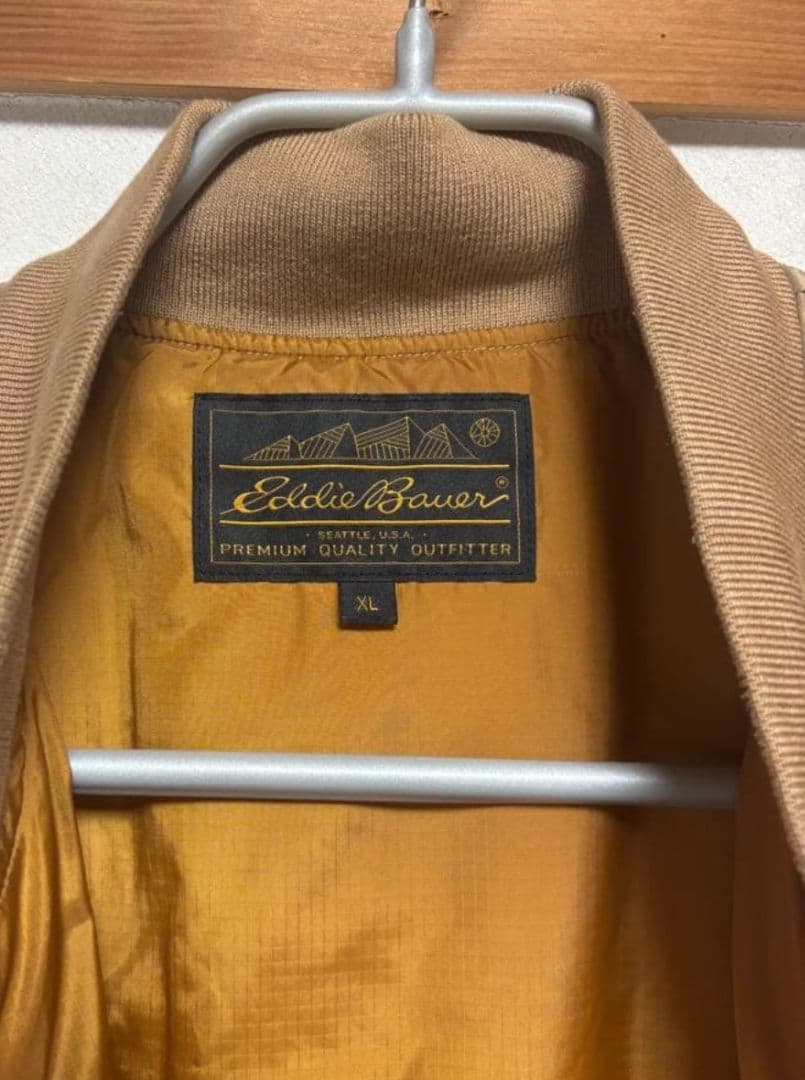 エディバウアー ブラックタグ カナディアンベスト ダウン　USAプレミアム