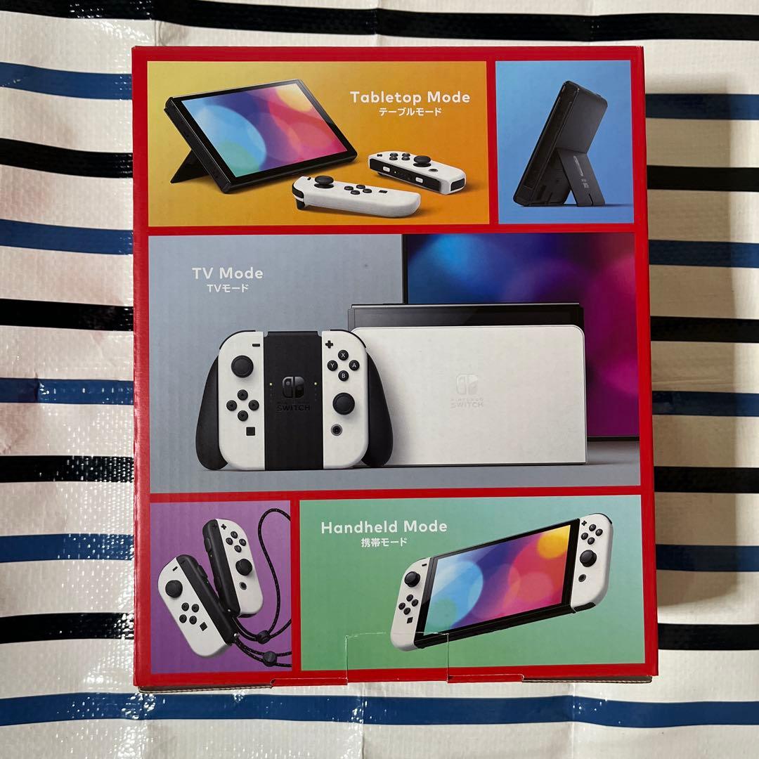 ★新品未開封 Nintendo Switch本体 有機ELモデルホワイト★