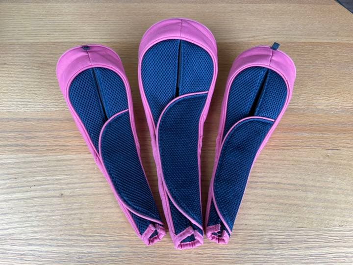 【annamama】パーリーゲイツ　ニコちゃん　ヘッドカバー 3点セット