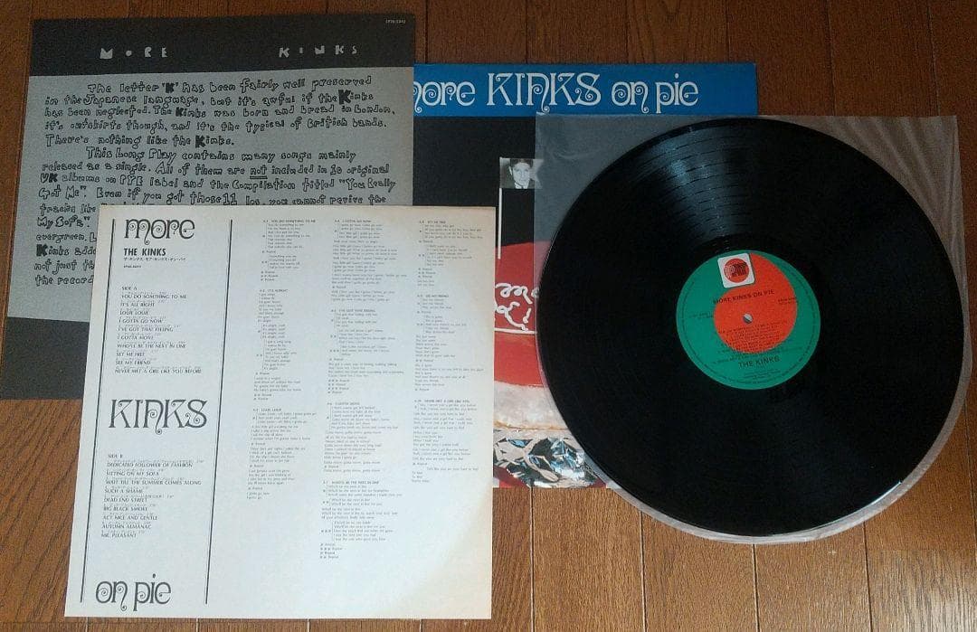 THE KINKS／モア・キンクス・オン・パイ（LPレコード）