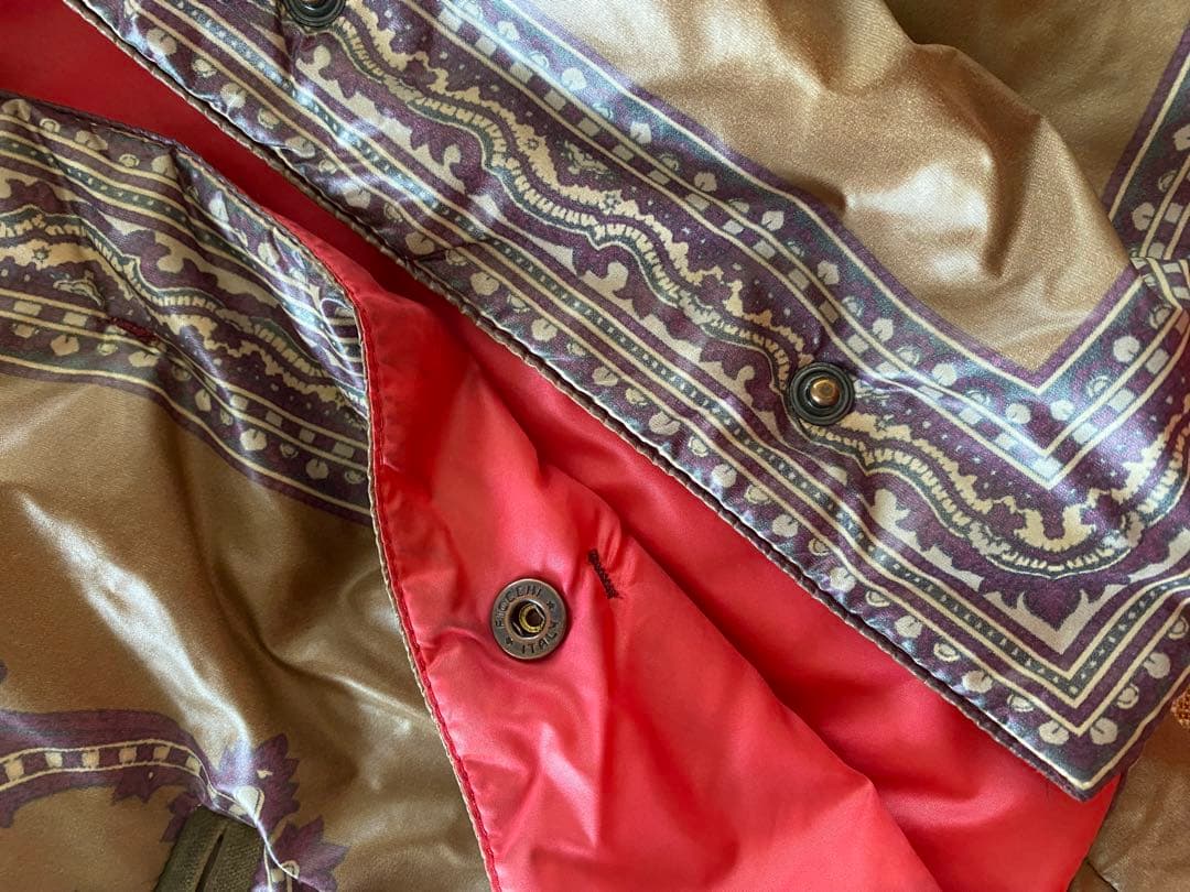 ETRO ペイズリー柄ジャケット ブラウン