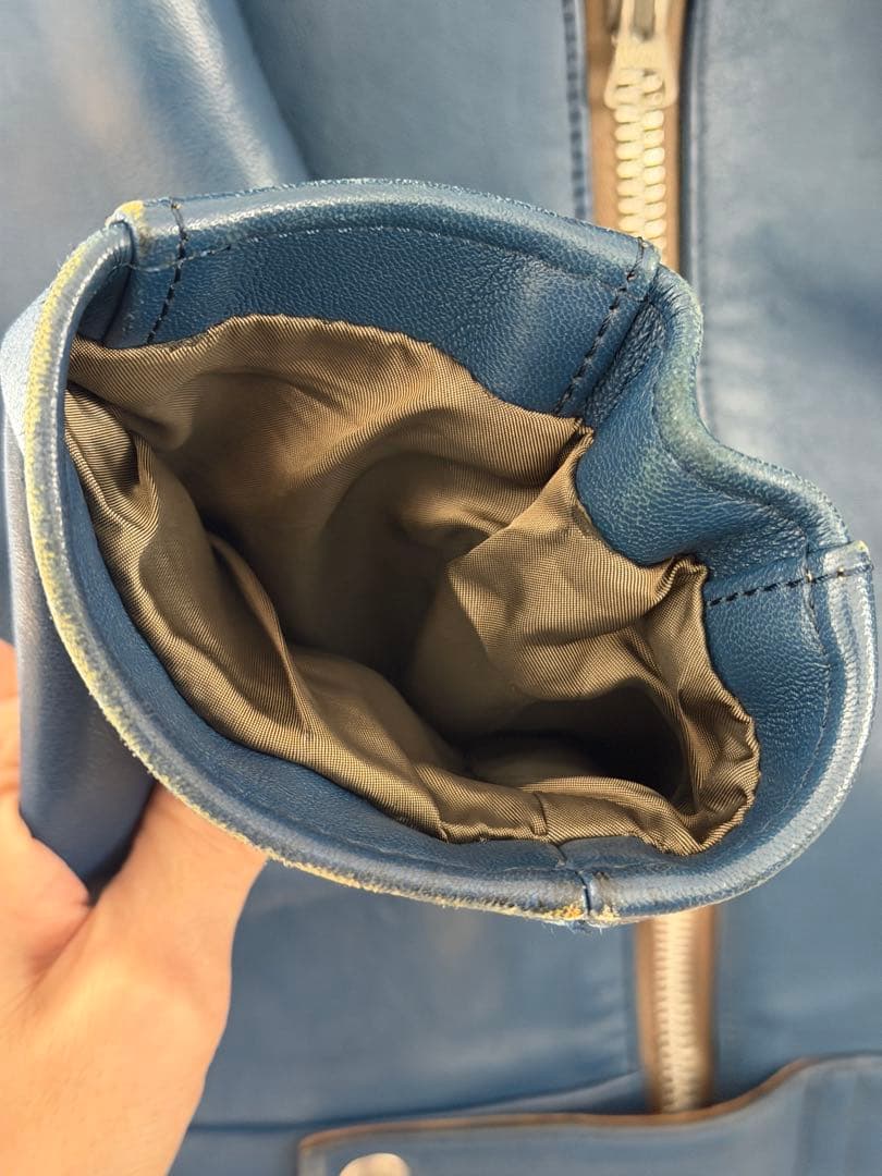 Addict Clothes ad-03 サイズ38 ジープ ヴィンテージブルー