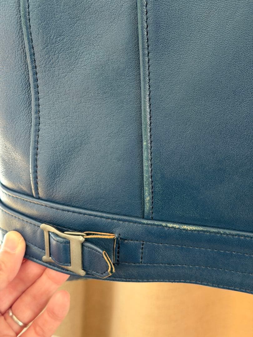 Addict Clothes ad-03 サイズ38 ジープ ヴィンテージブルー