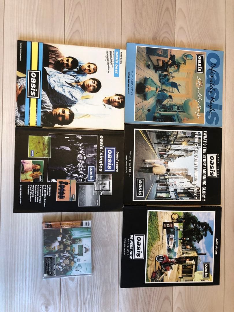 オアシス　バンドスコア　5冊セット　おまけ付き