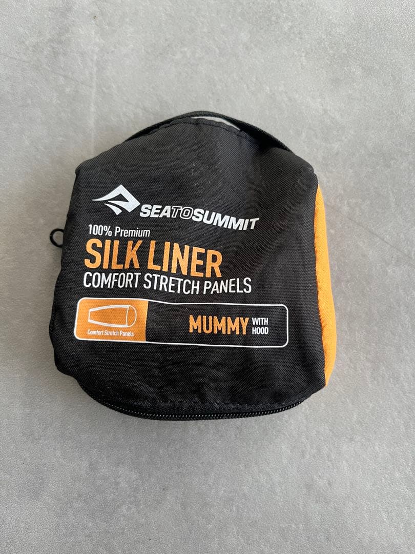 SEA TO SUMMIT シートゥサミット シルクライナー マミーウィズフード