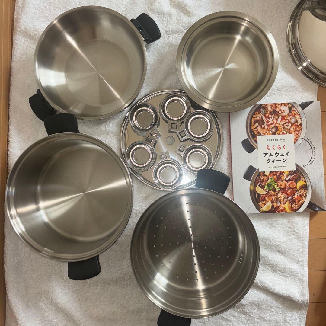 アムウェイ Amway クィーンクックウェア 24ピースセット　現行型