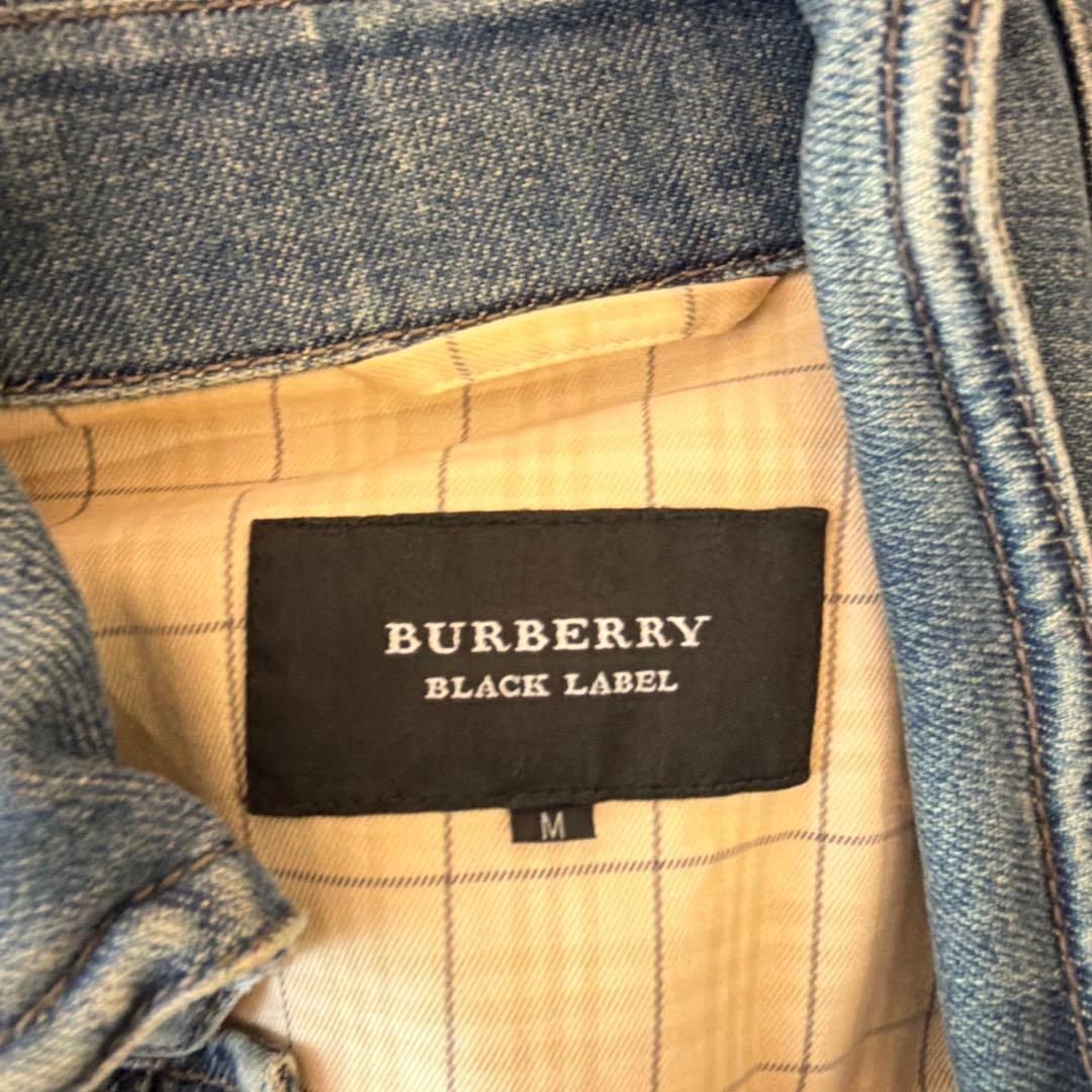 正規品伊勢丹購入BURBERRY BLACK LABELデニムジャケットMサイズ
