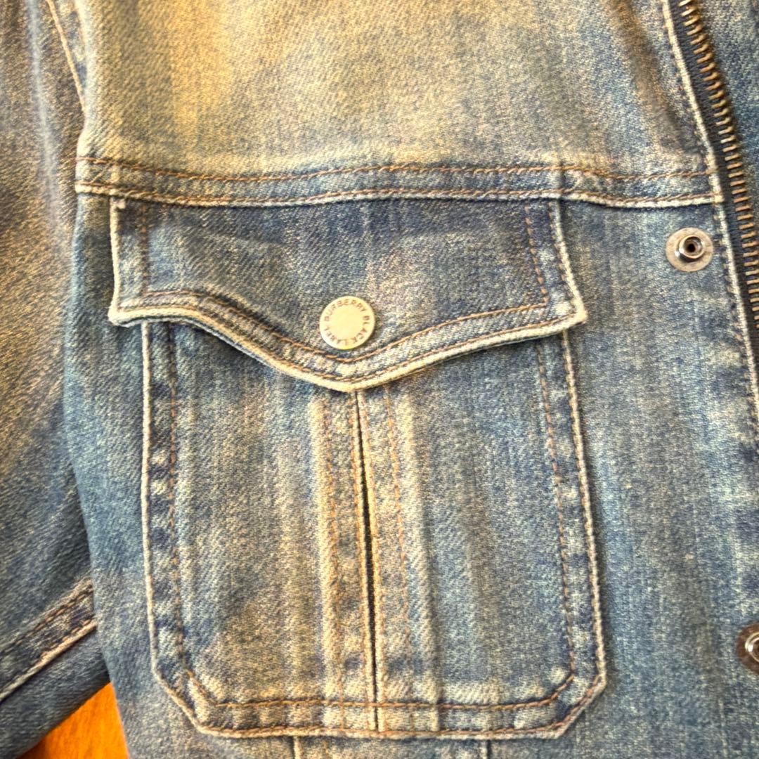 正規品伊勢丹購入BURBERRY BLACK LABELデニムジャケットMサイズ