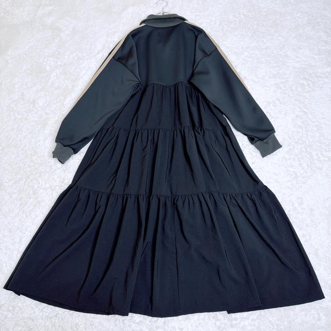 RAGEBLUE レイジブルー よここ スポーツMIX ワンピース 異素材