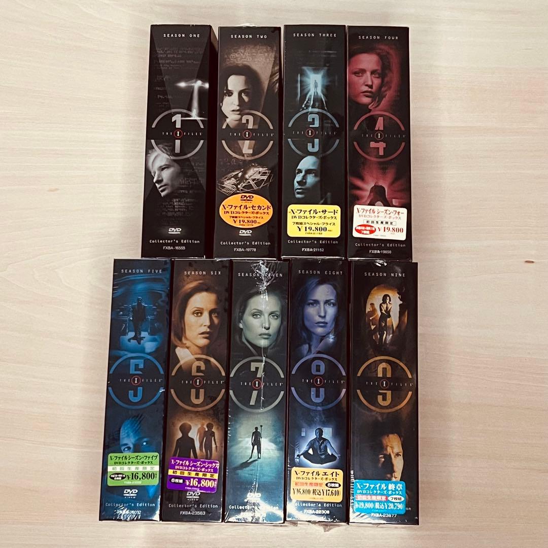 u*o様 The X-Files DVD コレクターズエディション 1-9(2-