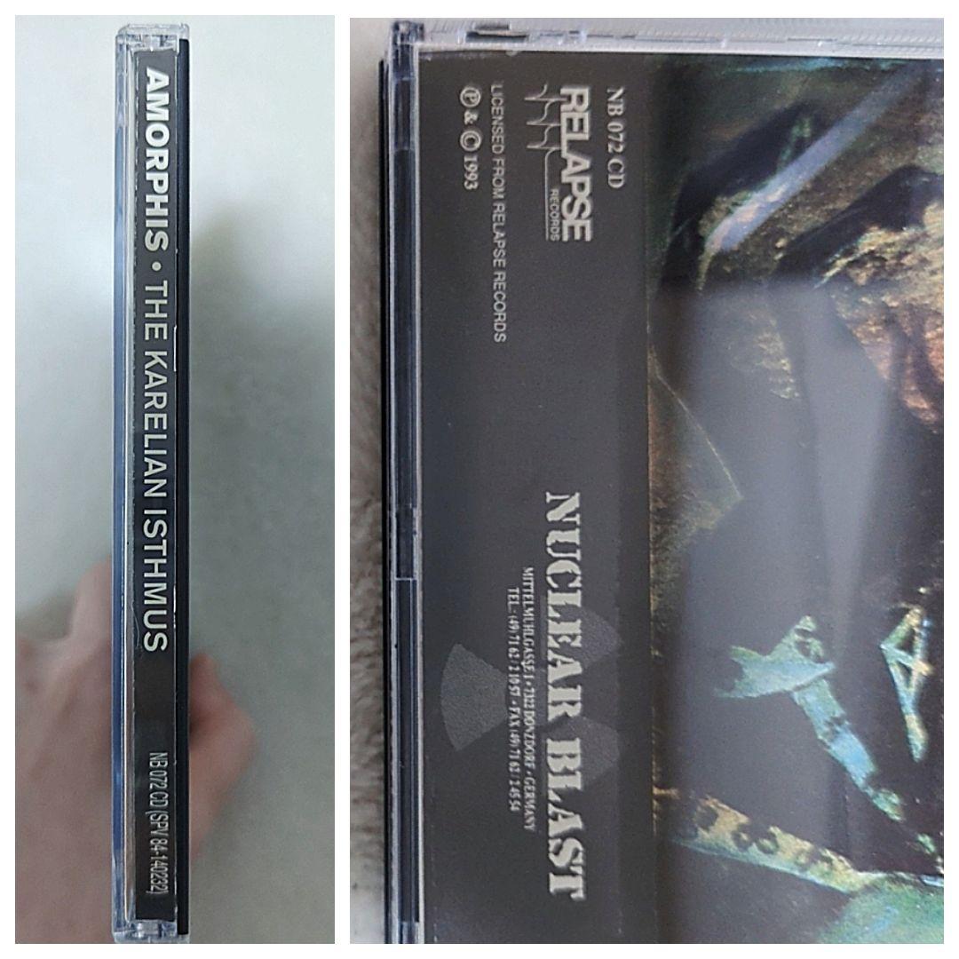 【レア】アモルフィス／ザ・カレリアン・イスムス NUCLEAR BLAST盤