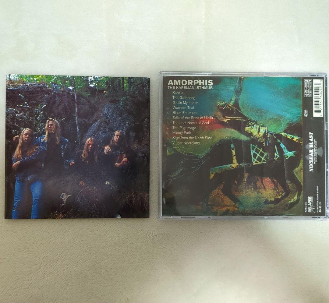 【レア】アモルフィス／ザ・カレリアン・イスムス NUCLEAR BLAST盤