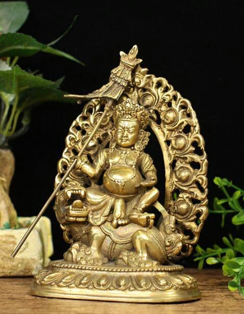 純銅  天王護法仏像  招財  奉納する仏像  置物8