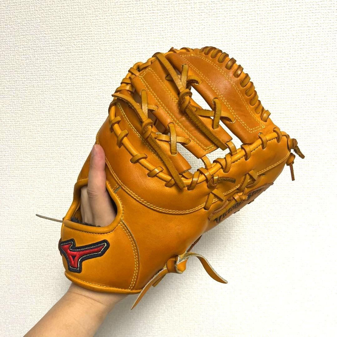 950 ミズノ ビクトリーステージ 極美品 即戦力 軟式 ファーストミット