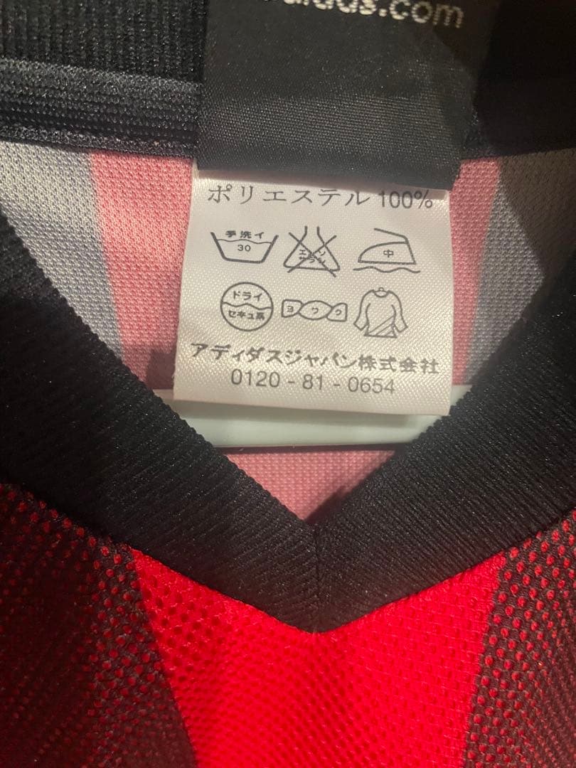 イタリア製　ACミランユニフォーム02-03