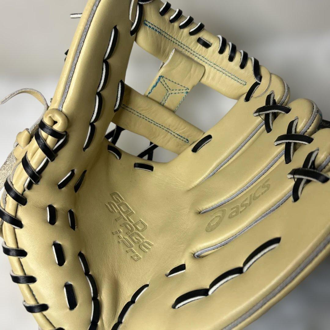 激レア　アシックス　内野グローブ　ゴールドキャメル　軟式　i-PRO