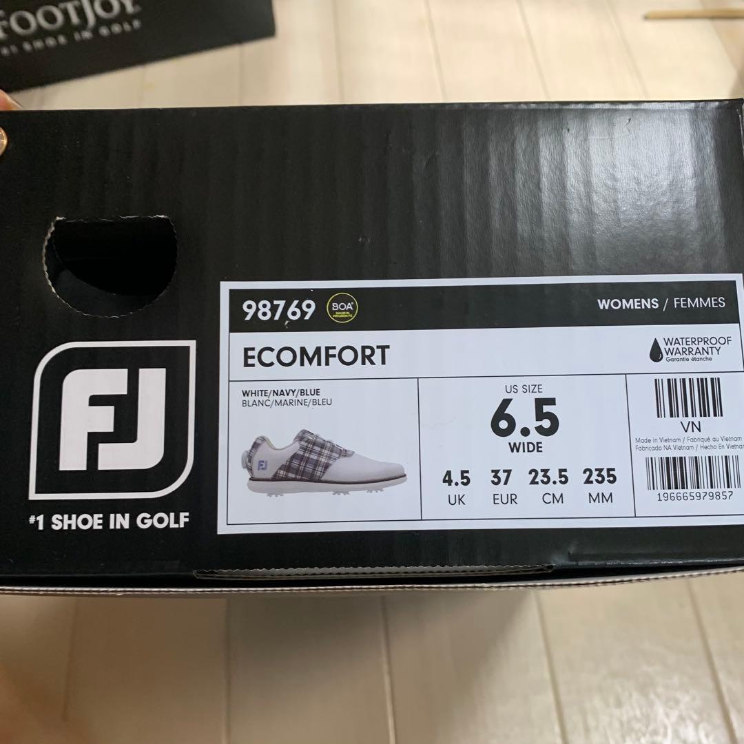 新品■【FOOT JOY フットジョイ】レディース ゴルフシューズ 23.5