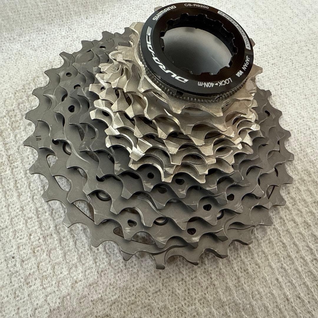 ②シマノ スプロケット デュラエース CS-R9200 11-30T