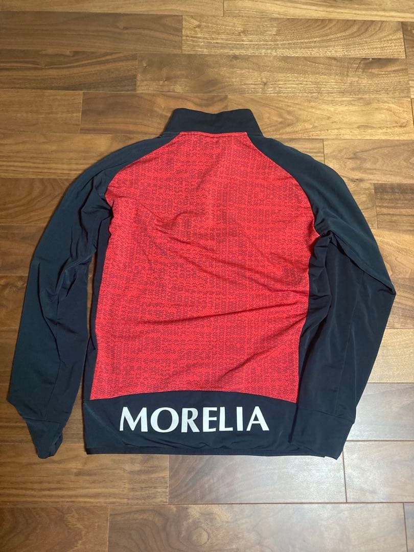 Mizuno MORELIA ジャージ上下セット 黒/赤