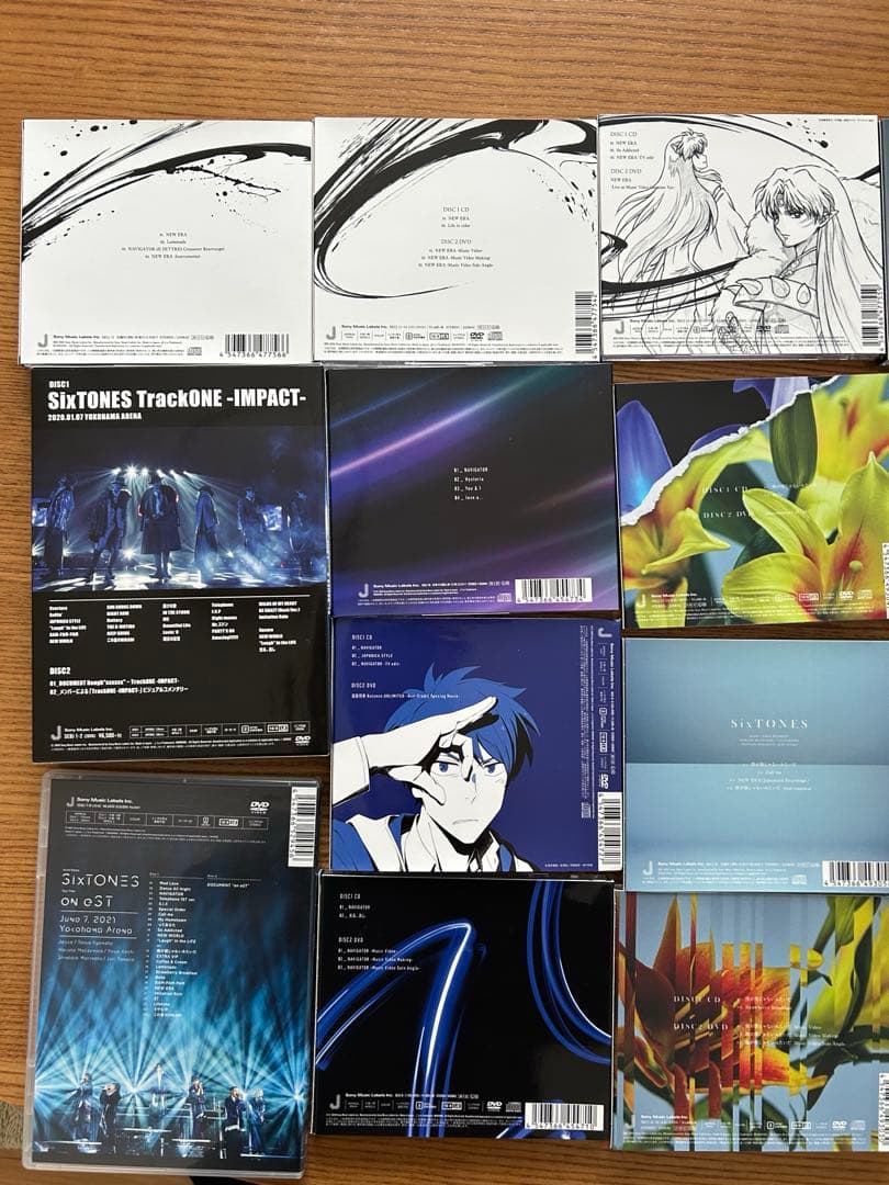 SixTONES ツアーDVD CDまとめ売り