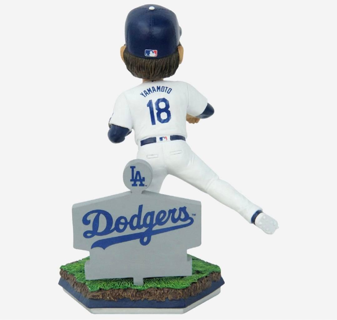 山本由伸　ボブルヘッド　ドジャース 新品　バブルヘッド　ワールドシールドMVP