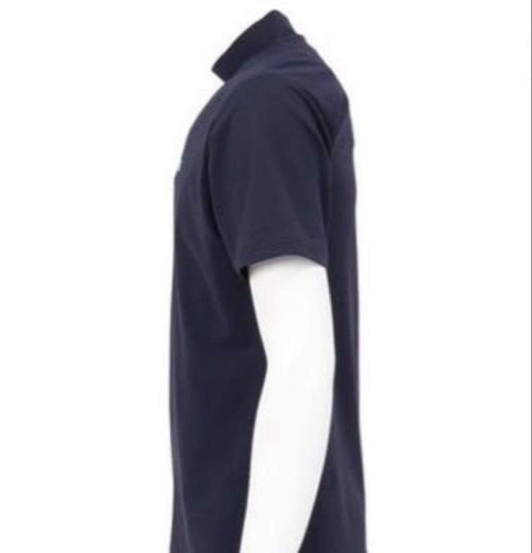 新品未使用 BRIEFING GOLF半袖ハイネックシャツ紺Mサイズ