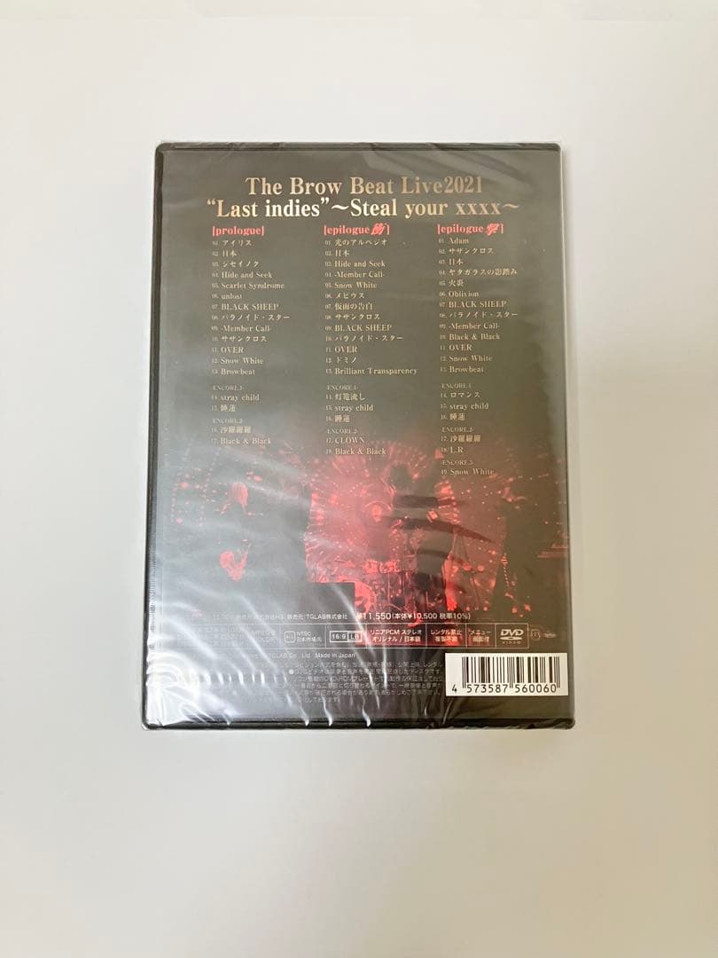 The Brow Beat Live2021 “Last indies”DVD