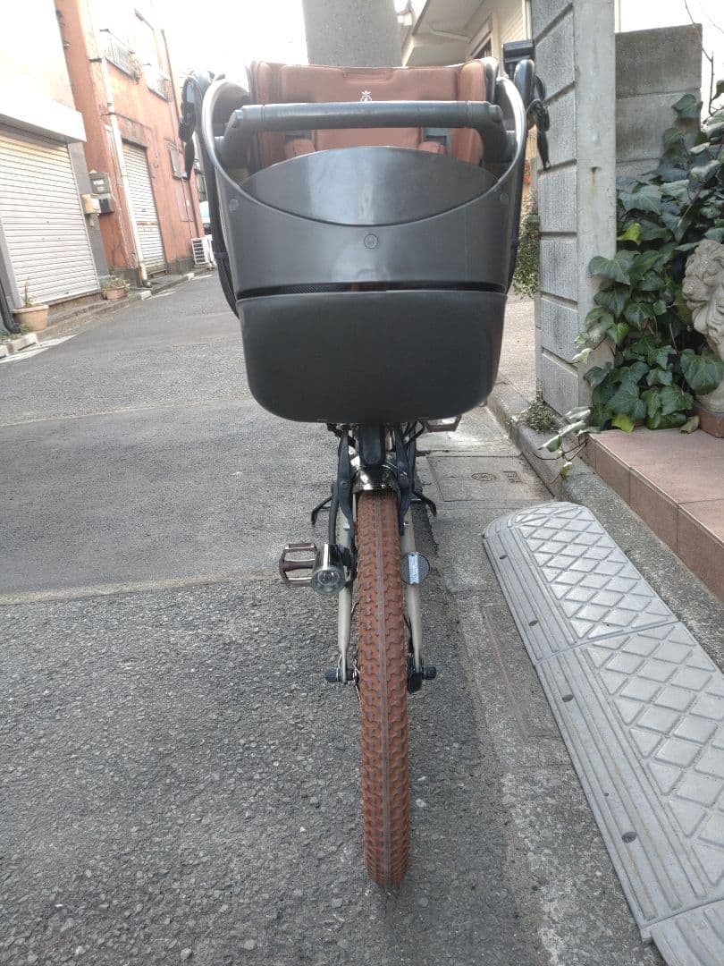 配送可★直接引渡可【ビッケBikkeポーラー】電動アシスト自転車★３人乗子供乗