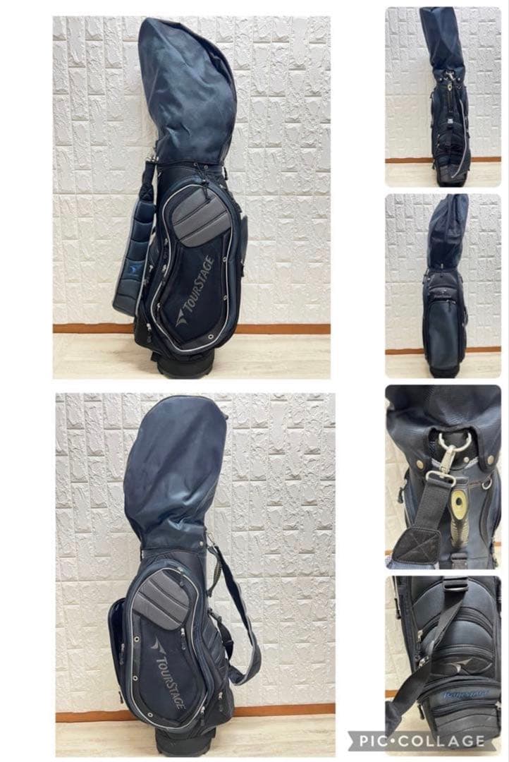 初心者おすすめ メンズ ゴルフクラブセット ブリヂストンキャディバッグ付