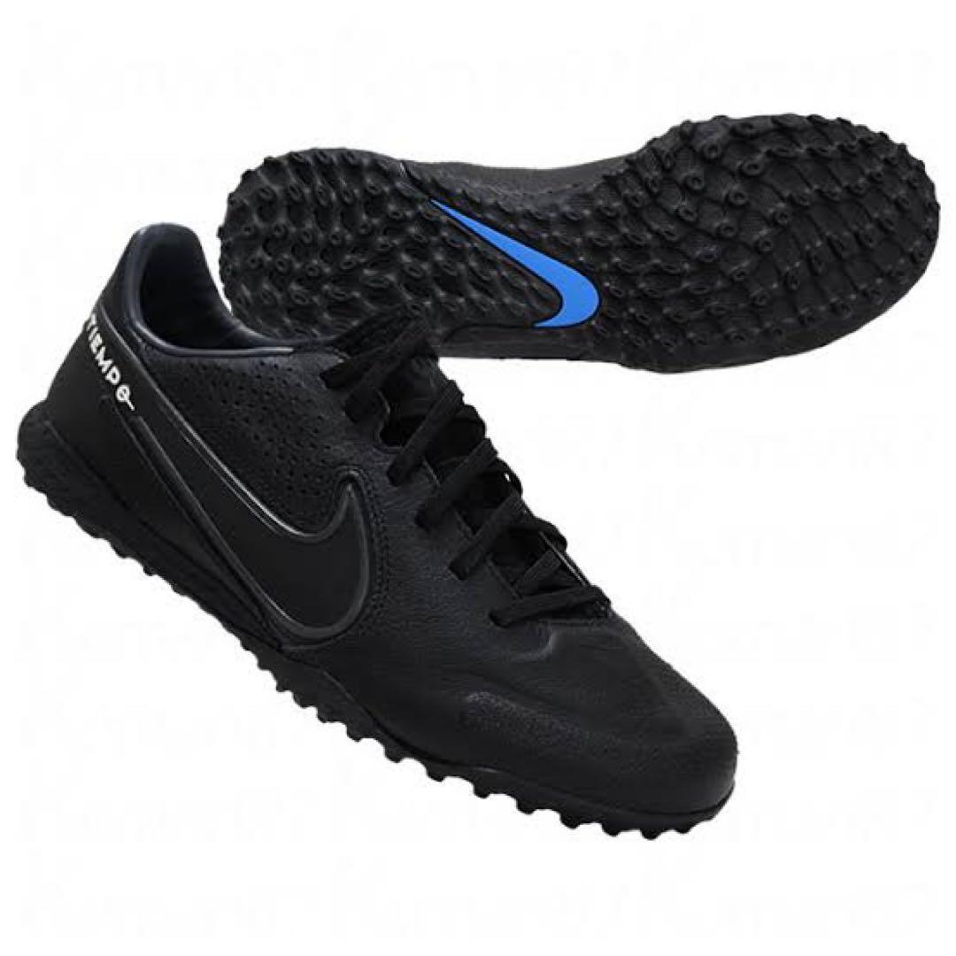 【美品】Nike Tiempo ブラック シューズ 27.0