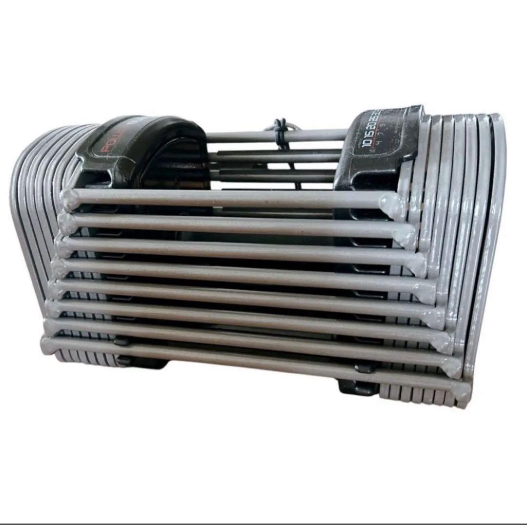 美品 POWERBLOCK50 パワーブロック 可変式ダンベル 50ポンド ①