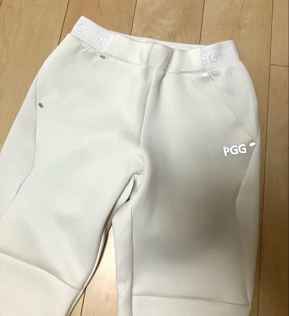 【美品】パーリーゲイツ　PGG セットアップ　セット　パーカー　ゴルフ　白