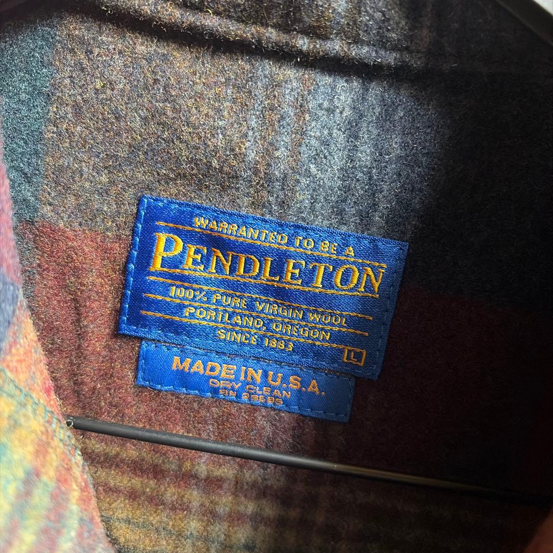Pendleton チェック ウールジャケット ペンドルトン