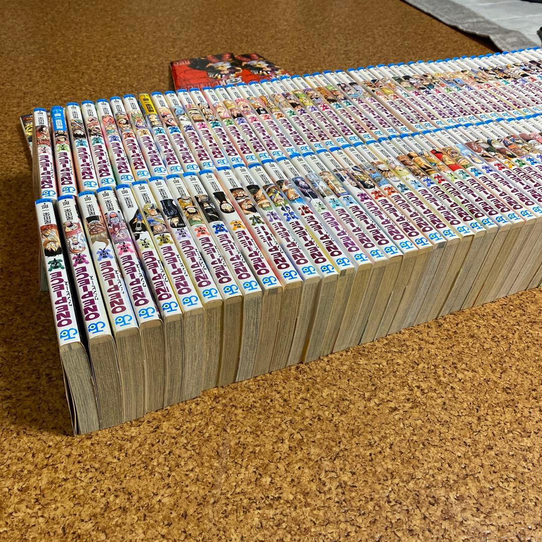 ワンピース (ONE PIEACE) 1-102巻 四十億巻×2冊 尾田 栄一郎