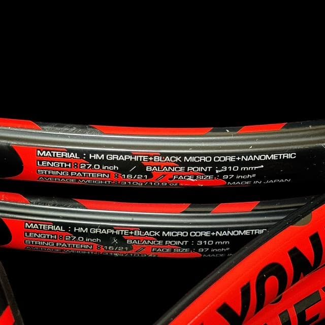 【YONEX】ヨネックス VCORE TOUR F 硬式 テニスラケット【3本】