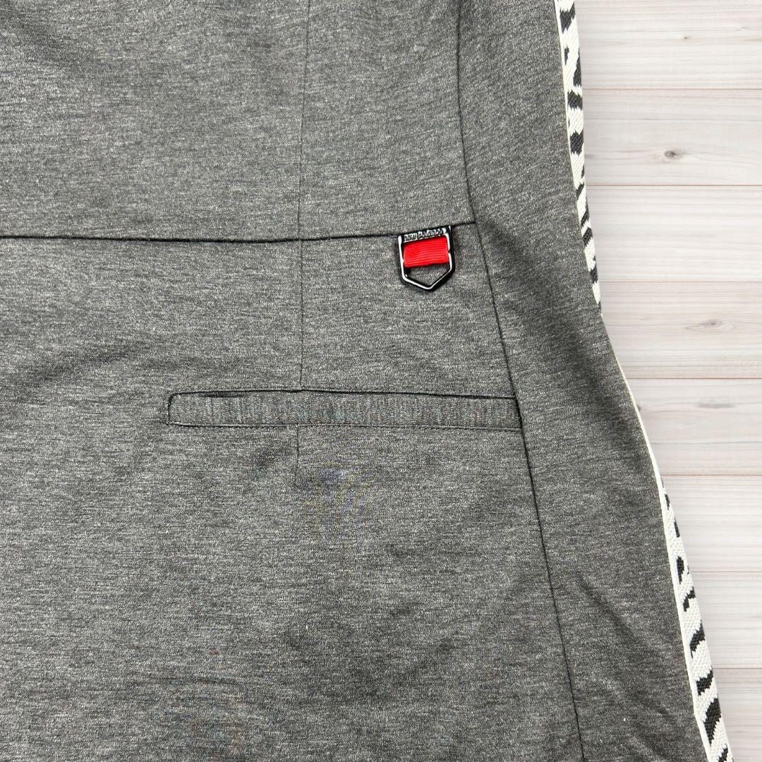 新品タグ付】ニューバランスゴルフ ゼブラ柄サイドライン ワンピース グレー 0