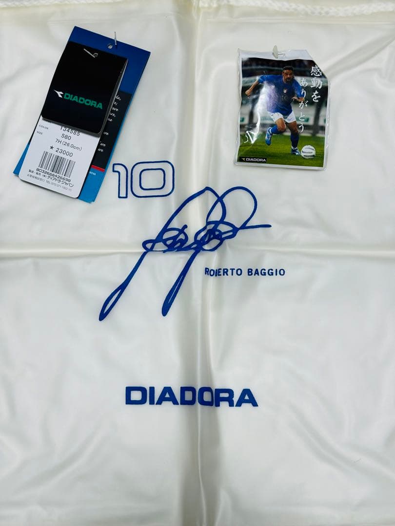 限定 ロベルト・バッジョ 引退試合着用モデル 26.0 未使用