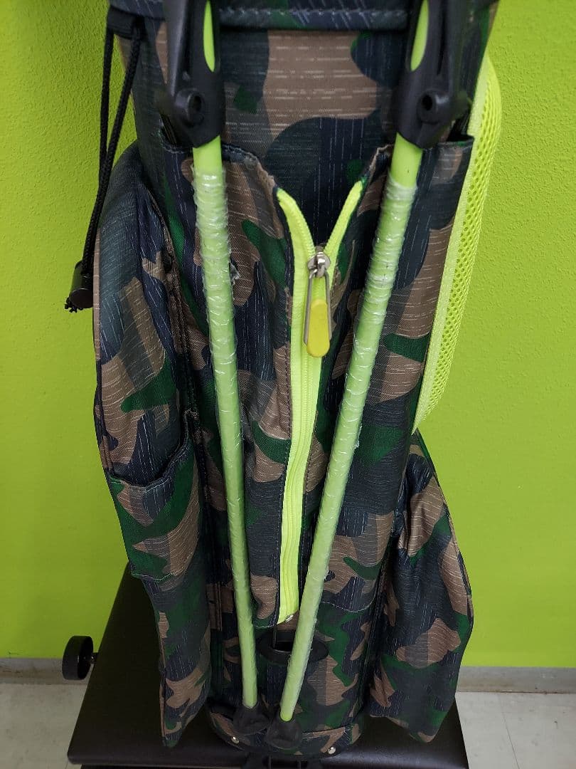 MN-2302-160☆Riviera リビエラ　キャディバッグ　スタンド　迷彩