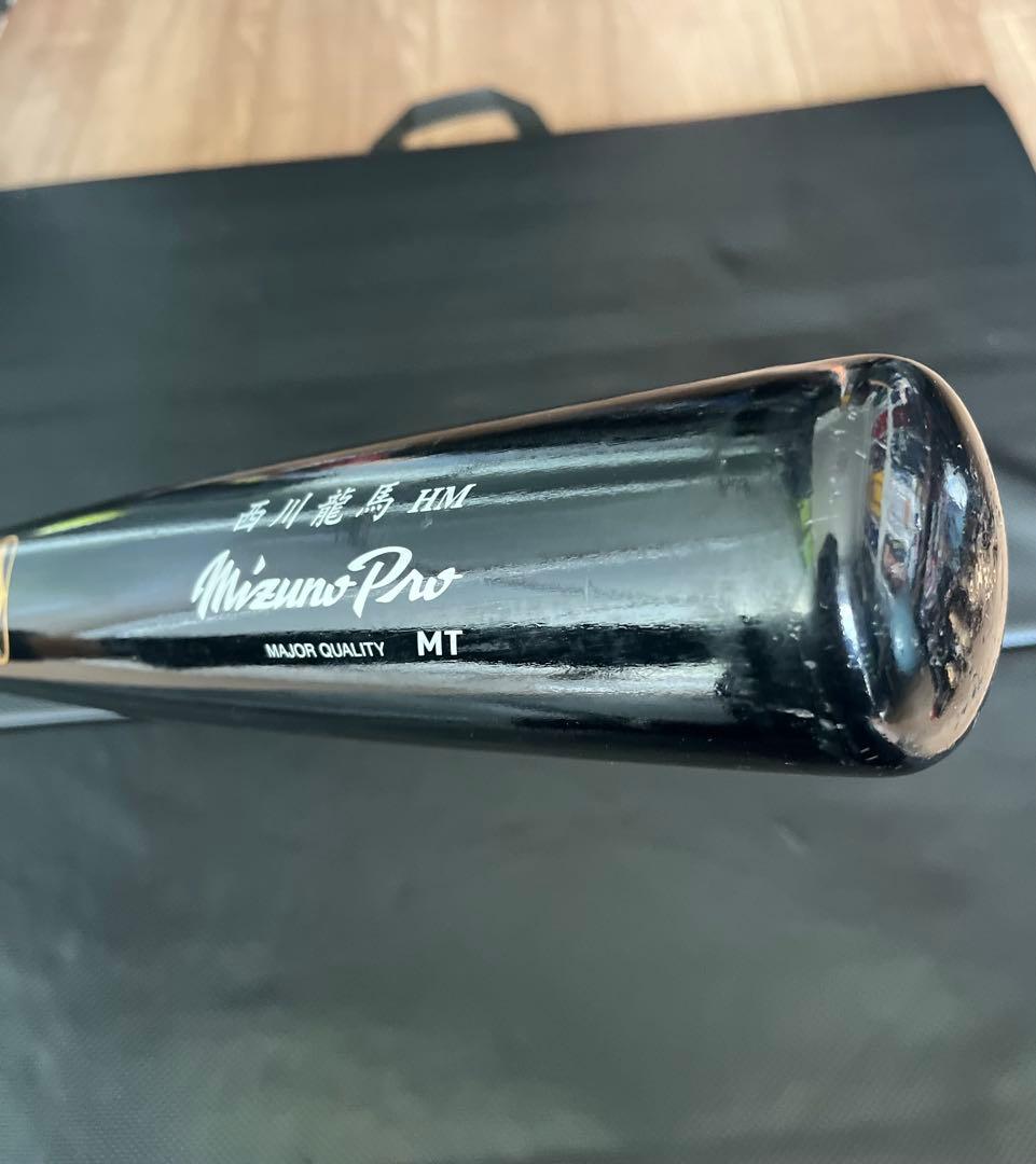 オリックスバファローズ　西川龍馬 #7　バット NPBマーク 支給品　実使用