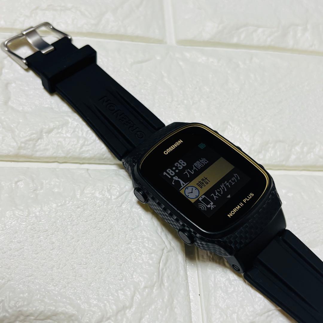 【美品】Green on グリーンオンNORM II PLUS ゴルフウォッチ