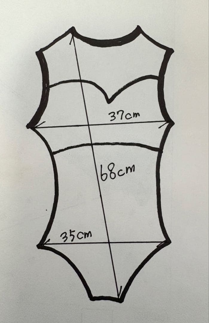 チャコット　ハイネックレオタード　L