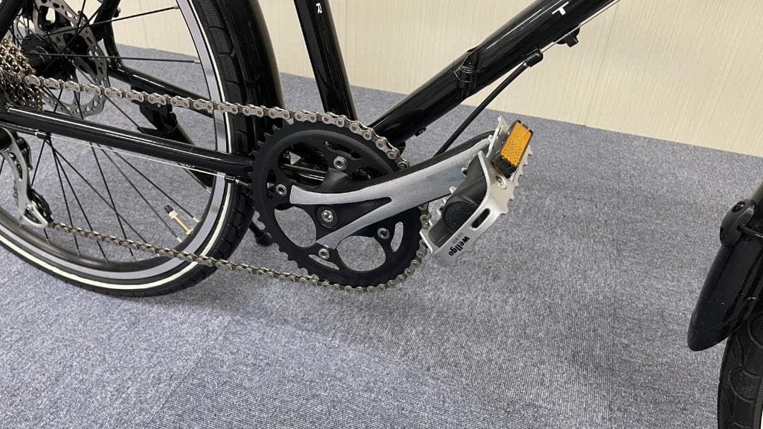 クロスバイク　「マウンテンクロス」ディスクブレーキ　折りたたみ　THUNDER