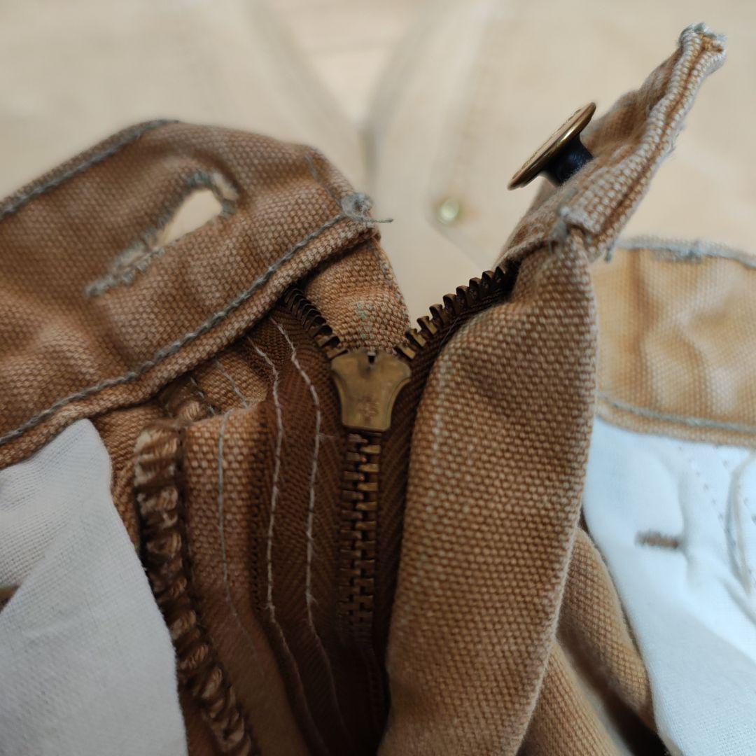 80s カーハート 星タグ ダブルニー ユニオンチケット