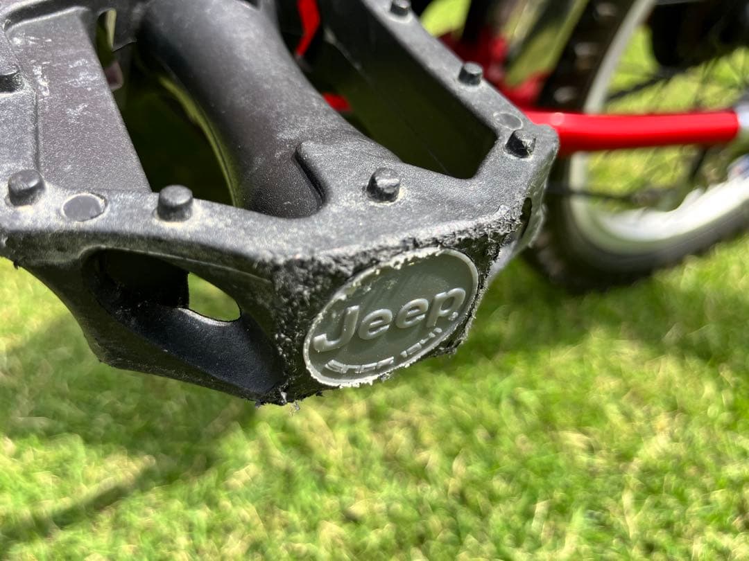 ジープ JEEP 16インチ 幼児用自転車 補助輪あり 愛知県引き取り限定