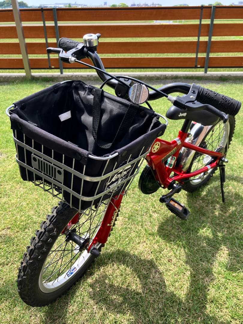 ジープ JEEP 16インチ 幼児用自転車 補助輪あり 愛知県引き取り限定