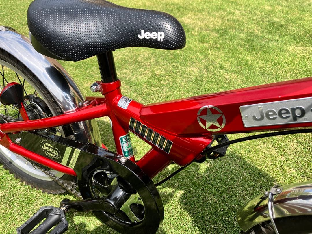 ジープ JEEP 16インチ 幼児用自転車 補助輪あり 愛知県引き取り限定
