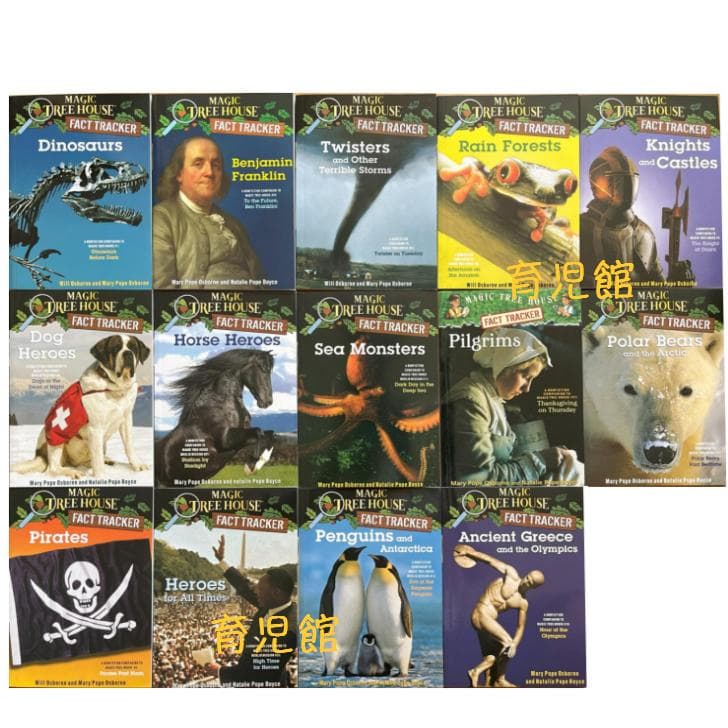 Magic Tree House Fact Tracker　絵本44冊 音源付