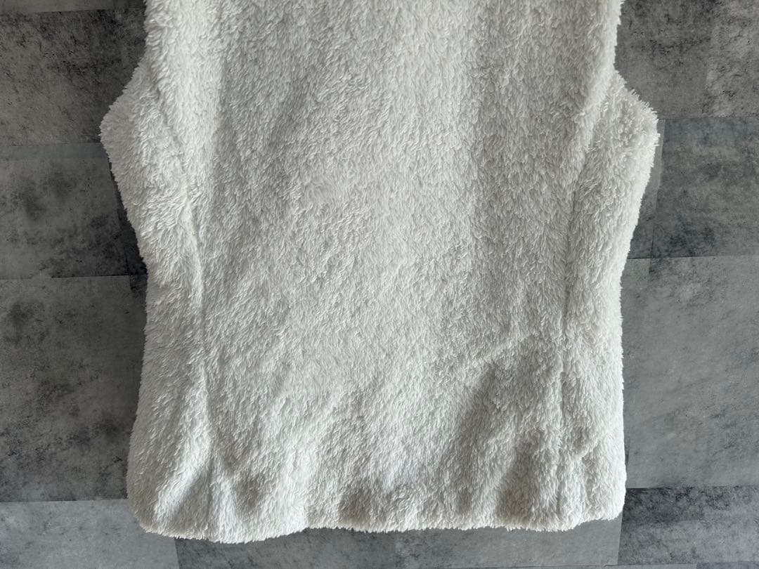 【美品】パタゴニア ロスガトスベスト　ボア ベスト ホワイト　M 前開き