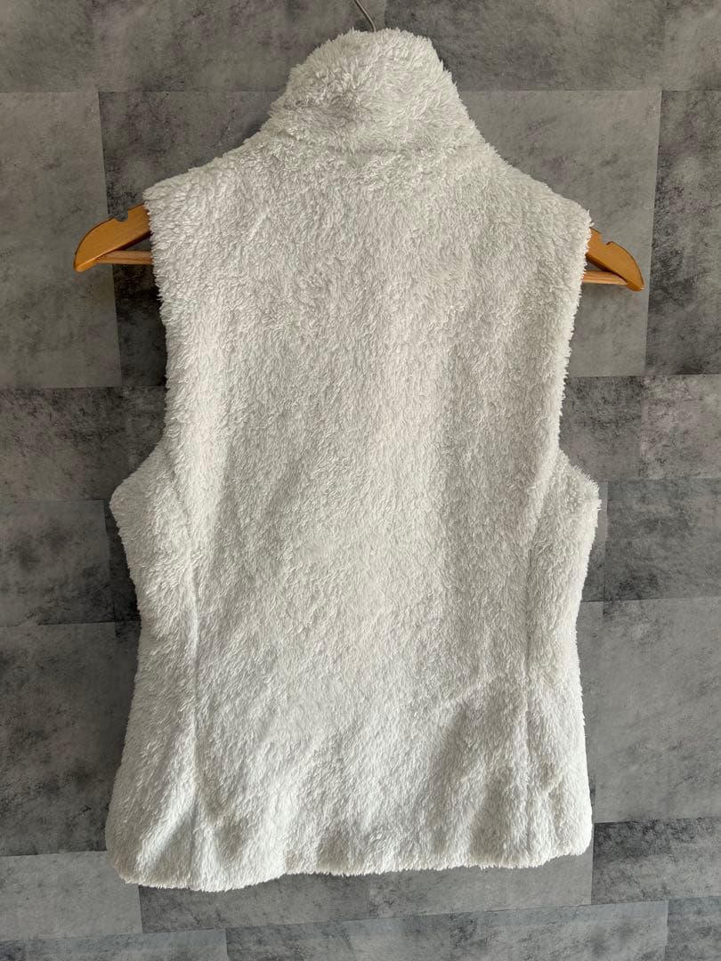 【美品】パタゴニア ロスガトスベスト　ボア ベスト ホワイト　M 前開き