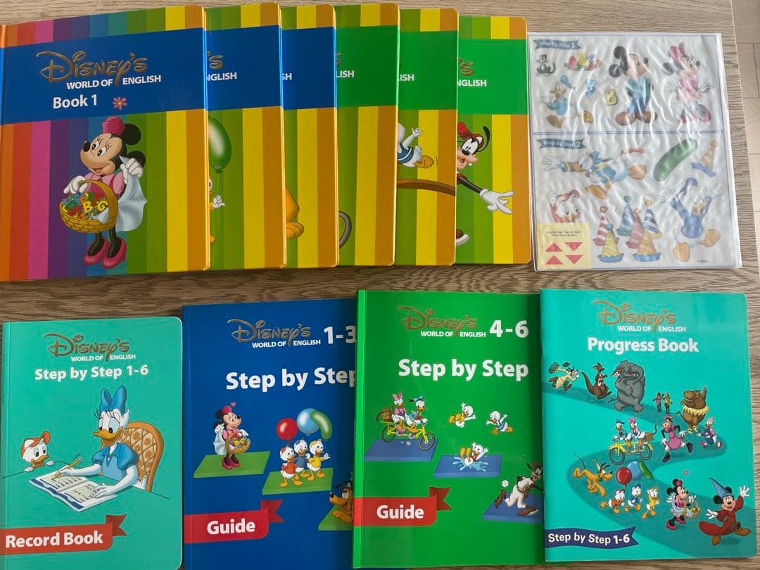 【未使用品あり】DWE ディズニー英語システム　DVDセット